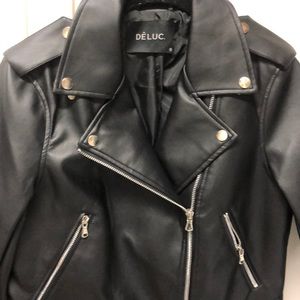 Rocket Moto Vegan Leather Jacket